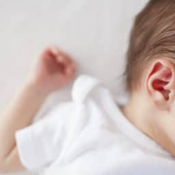 a baby's ear